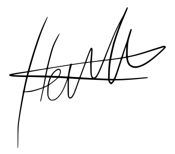 Naum's signature